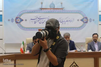 نشست خبری معاون فرهنگی آستان مقدس احمدی و محمدی (ع)‎‎