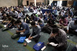 مراسم معنوی دعای عرفه در دانشگاه تهران