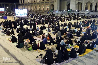 مراسم احیا شب نوزدهم ماه مبارک رمضان در مصلی تهران
