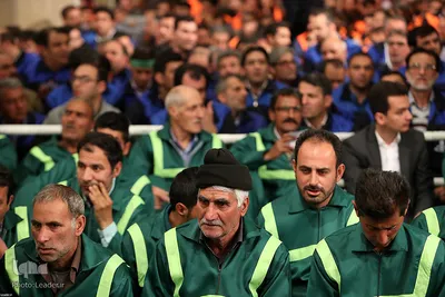 دیدار جمعی از کارگران سراسر کشور با رهبر انقلاب