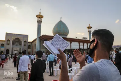 دعای عرفه در حرم مطهر شاهچراغ(ع) شیراز