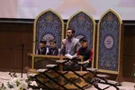 مهدی غلامنژاد به همراه فرزندان 