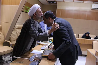 دیدار اعضاء خیریه ملی ناجیان ماندگار بهشت فارس با آیت الله دژکام‎‎