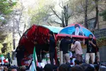 هفتمین مراسم تشییع پیکر شهدای جنگ رمضان در اصفهان