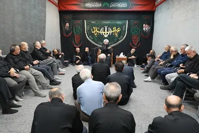 مراسم عزاداری حضرت اباعبدالله الحسین(ع) در دفتر نماینده ولی‌فقیه در استان سمنان برگزار شد