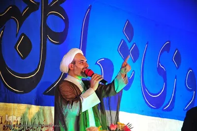 جشن عید غدیر در حرم علی‌بن مهزیار اهوازی