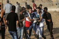 Some 100 Gaza Protesters Wounded by Zionist Forces