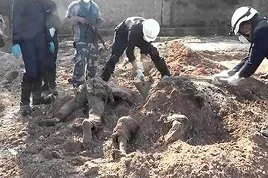 کشف گور دسته‌جمعی در شمال موصل