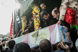 مراسم تشییع پیکر شهید محمد عبداللهی
