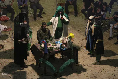 تعزیه حسینیه اعظم برغان