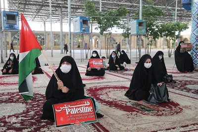 اجتماع حمایت از نهضت مقاومت و مسلمانان فلسطین - شیراز