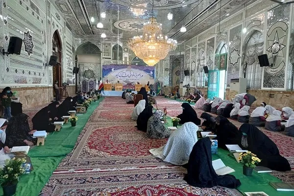عکس | مراسم جزء‌خوانی قرآن در امامزاده عبدالله گرگان