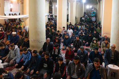 مراسم اعتکاف در مسجد جامع عتیق اصفهان