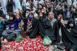 بزم غدیریان در سومین حرم اهل بیت(ع)‎‎