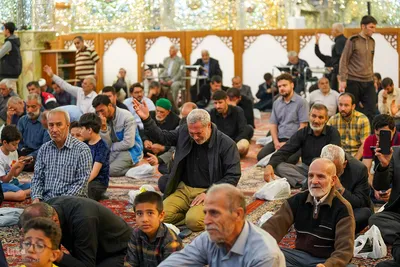 مراسم ظهر شهادت حضرت امام جعفر صادق «ع» در حرم شاهچراغ (ع)‎