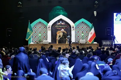 مراسم سوگواری شب بزرگداشت شهادت حضرت احمدبن موسی الکاظم علیهماالسلام