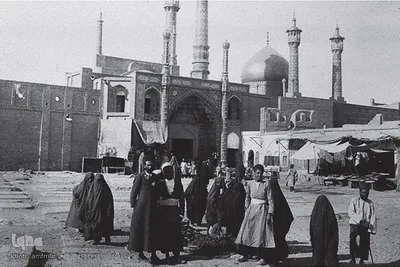 تصاویری قدیمی از حرم مطهر و نورانی کریمه اهل بیت(ع)، حضرت فاطمه معصومه(س) در شهر مقدس قم