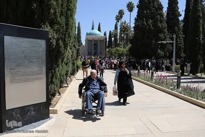 سعدیه، مزار استاد سخن ایران