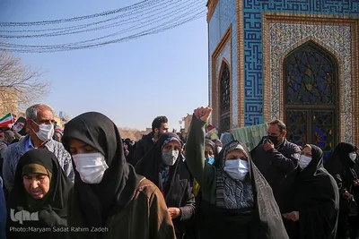 خروش انقلابی مردم ولایتمدار استان فارس در محکومیت نشریه فرانسوی