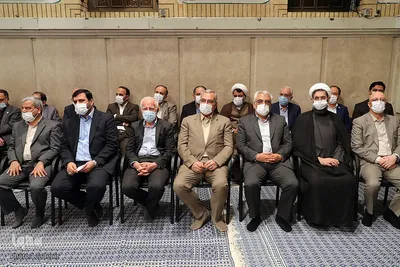 دیدار رمضانی جمعی از دانشجویان با رهبر معظم انقلاب