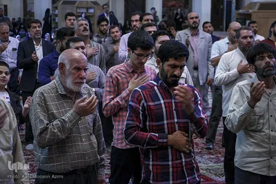 مراسم بزرگداشت شهدای بیمارستان المعمدانی و مردم مظلوم غزه
