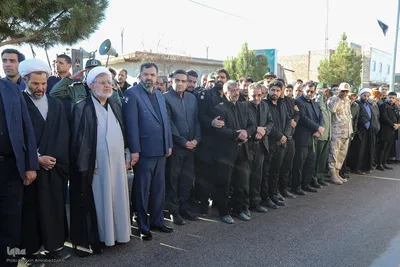 مراسم تشییع پیکر مطهر شهید والامقام علی حسن زاده