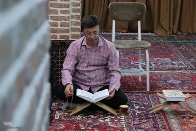 جلسه تخصصی قرائت قرآن کریم در مسجد استاد شاگرد تبریز