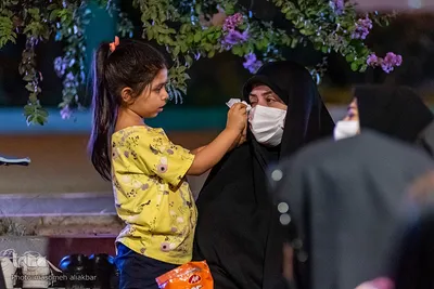 حسینیه ایران؛ عزاداری شب پنجم محرم‎‎