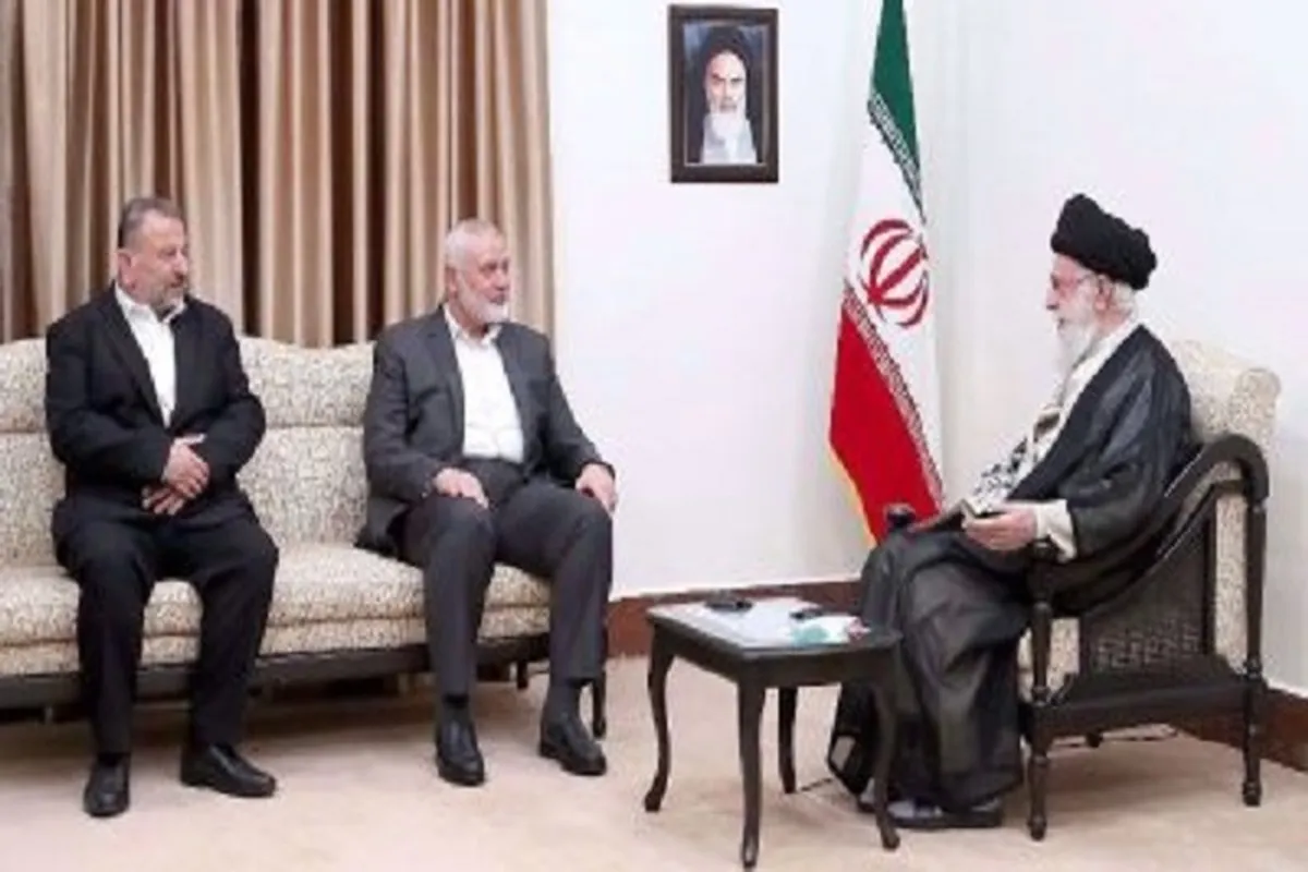Dijumpai Pemimpin Hamas, Ayatullah Khamenei: Zionis akan Bertekuk Lutut di Tepi Barat