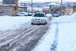 یک روز برفی در شهرستان اهر