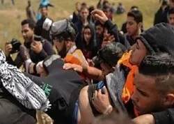 37 Palestiniens blessés sur les frontières de Gaza