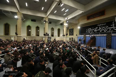 مراسم عزاداری اربعین سیدالشهدا(ع) با حضور هیئت‌های دانشجویی در حسینیه امام خمینی(ره)