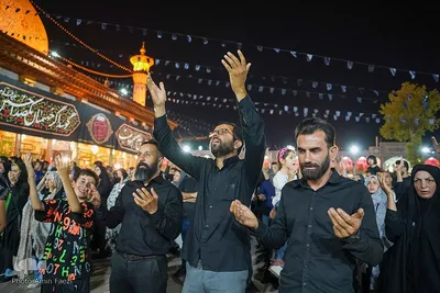 شام غریبان در حرم شاهچراغ(ع)‎