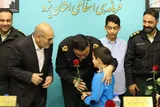 قدردانی فرهنگيان و دانش‌آموزان یزدی از رشادت‌های پلیس + عکس