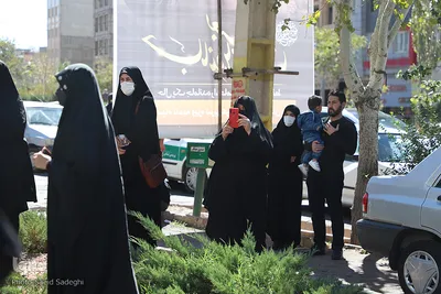 پیاده روی جا ماندگان اربعین در تبریز
