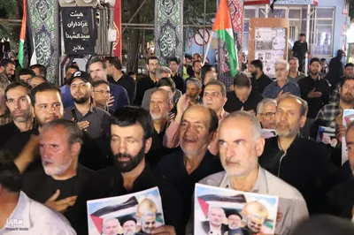 تجمع مردم انقلابی ملایر در محکومیت جنایت رژیم خبیث صهیونیستی‎