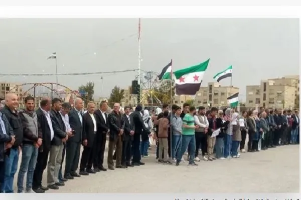 تظاهرات ضد صهیونیستی در جنوب سوریه