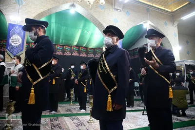آیین غباررویی ضریح امامزاده موسی مبرقع