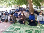نشست روشنگری و بصیرتی در گلزار شهدای شهرستان اهر