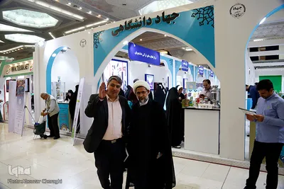 غرفه جهاد دانشگاهی در هفتمین روز نمایشگاه قرآن کریم