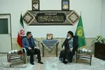 دیدار روح‌الله دهقانی فیروز‌آبادی، رئیس جهاددانشگاهی با حجت الاسلام والمسلمین سعیدی، تولیت آستان مقدس حضرت معصومه(س)
