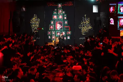 مراسم عزاداری شب عاشورا در اصفهان