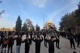 عکس | عزادارای روز شهادت امام علی(ع) در شاهدیه یزد