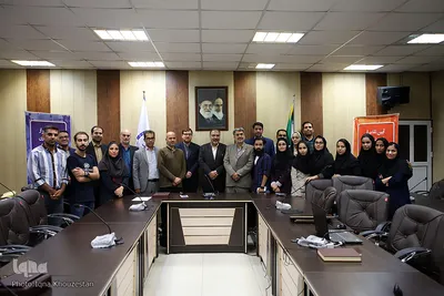 آیین تجلیل از عکاسان ایکنا خوزستان (راویان سیل)