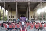 آیین افتتاح نمایشگاه هنر‌های سنتی و صنایع دستی استان‌های  اصفهان و هرمزگان