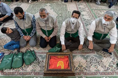 محفل انس با قرآن کریم در مسجد حضرت رسول اکرم (ص)‎‎