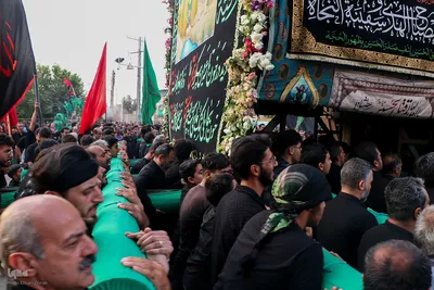 نخل گردانی حسینیه فهادان یزد