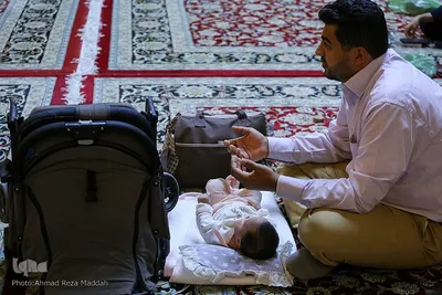 مراسم سوگواری شهادت حضرت امام محمدباقر(ع) در حرم شاهچراغ(ع)‎‎