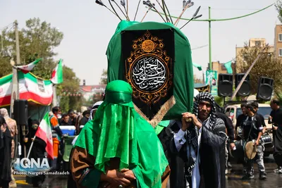 قافله عزاداری رحلت پیامبر اکرم(ص) در اصفهان
