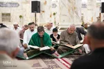 جزءخوانی قرآن در آستان علوی